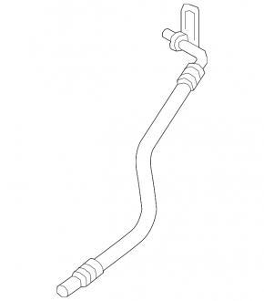 Gearbox cooling pipe Porsche Macan 17-18 2.0T outlet