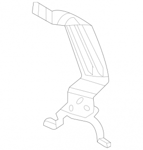 Bracket auxiliary cooling pump VVB Mercedes W167 GLE 450 20-23