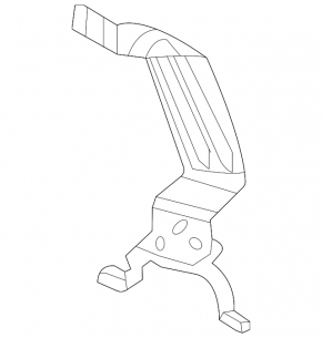 Bracket auxiliary cooling pump VVB Mercedes W167 GLE 450 20-23