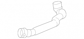 Cooling system hose for Mercedes C-class W205 300 15-18