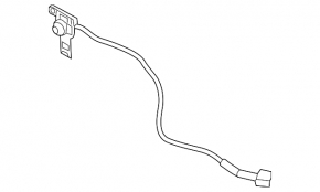 Mazda 6 18-21 front view camera in the grille