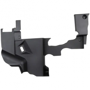 Lincoln Corsair 20-22 black lower driver's footwell dash trim, broken mount