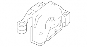 Engine mount left Infiniti QX50 19-