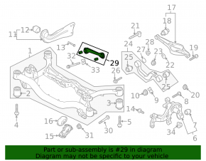 Rear right transverse control arm VW CC 08-17