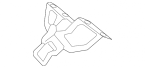 Right bonnet lock bracket Volvo XC60 18-23