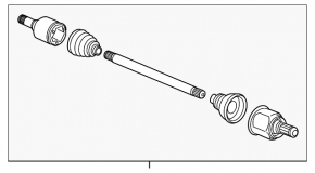 Front left axle shaft for Infiniti QX50 19-21