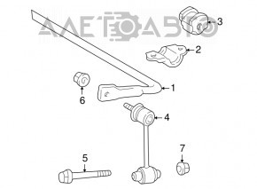 Rear stabilizer bar for Lexus IS200 IS300 99-05