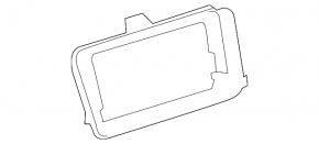 Frame trim display Nissan Leaf 18-20