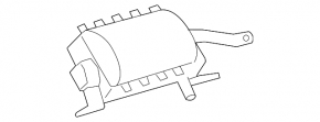 Airbag passenger in dashboard Toyota Camry v40 type 1
