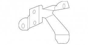 BSM Blind Spot Sensor Bracket Right Subaru Legacy 15-19