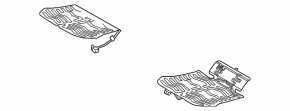 Heated rear seats, 2nd row, lower left, Kia EV6 22-24