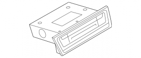 Audi Q5 8R 16-16 Radio Tape Player