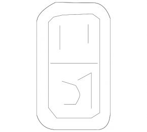 Front left trunk release button Mercedes GLS-class X166 13-19 3.0
