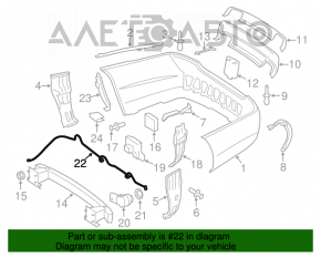 Mercedes W221 parking sensor wiring