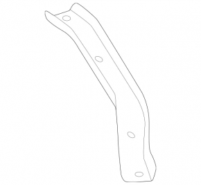 EGR valve bracket Mercedes W166 GLE 16-16 2.1d