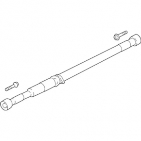 Driveshaft propeller Ford Ecosport 18-22 rusty