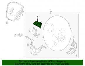 Lincoln Corsair 20-26 Upper Left Steering Wheel Controls