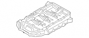 Oil pan for Audi Q3 83A 19-25 2.0T