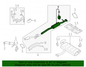 Kia Sportage 23-26 HEV mid exhaust manifold