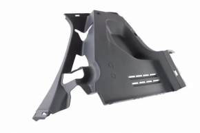Right arch trim for Chevrolet Bolt 17-21, dark gray, scratches, broken fastener