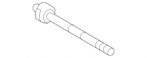 Steering rod left Toyota Prius 20 04-09 GSP