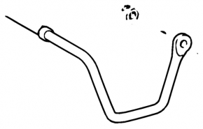 Rear stabilizer bar for Toyota Highlander 2013 3.5, hybrid AWD