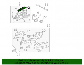Right fender apron inner panel Toyota Solara 2.4 04-08