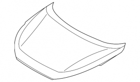 Naked hood Hyundai Tucson 16-21