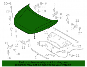 Naked hood Hyundai Tucson 16-21