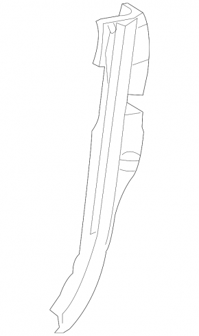 Inner door trim, lower front right, Lexus LS460 LS600h 07-17