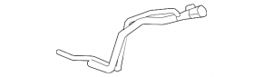 Fuel filler neck Lexus GS450h 06-11