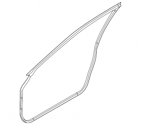Front left door seal Nissan Maxima A36 16-