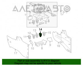 Toyota Highlander 14-16 Descent Control Button