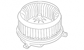 Land Rover Range Rover Velar 18-26 Dual Zone Heater Fan Motor