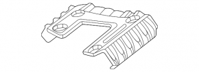 Hood seal for air intake Honda CRV 17-22 2.4, hybrid