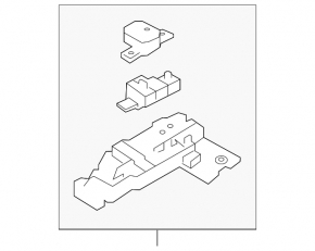 Positive battery terminal Volvo V90 17-22 usa