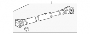 Drive shaft driveshaft Lexus LX570 16-21
