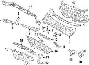 Drain VW Atlas 18-20