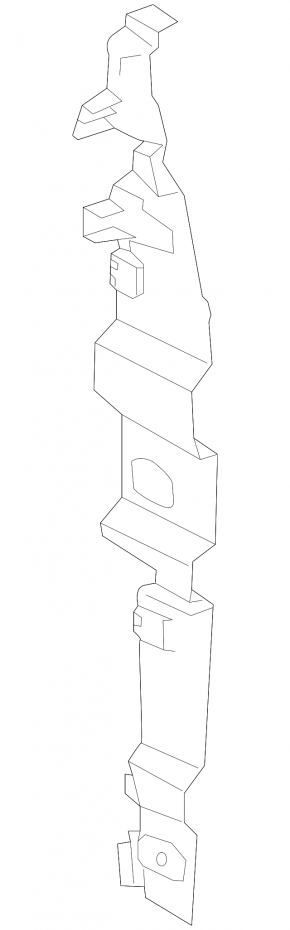 Right rear fender bracket BMW i3 14-20