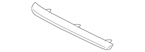 Left radiator grille molding for Toyota RAV4 09-12 Limited, chrome