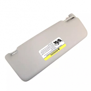 Left visor VW Passat b7 12-15 USA gray, without backlight, without hook
