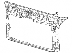 Volkswagen Golf 22-25 radiator panel TV