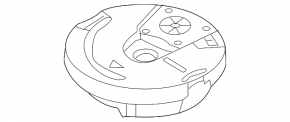 Subwoofer VW Tiguan 18-24 fender