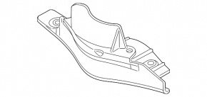 Lower control arm spring pad, rear right, VW Tiguan 18-24