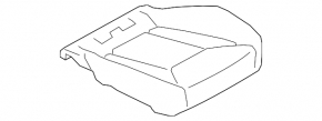 Subaru XV Crosstrek 18-23 Passenger Seat