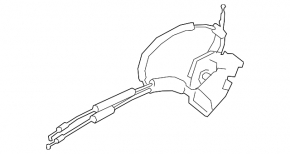 Rear right door lock Nissan Altima 19-25
