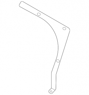 Left trunk seat partition Hyundai Elantra 21-23 Korea, black