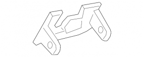 Rear view camera bracket for Toyota Supra 20-26