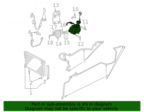 Lexus RX300 98-03 Air Conditioning Compressor