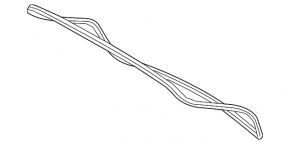 Rubber seal for the trunk door Porsche Macan 15-18